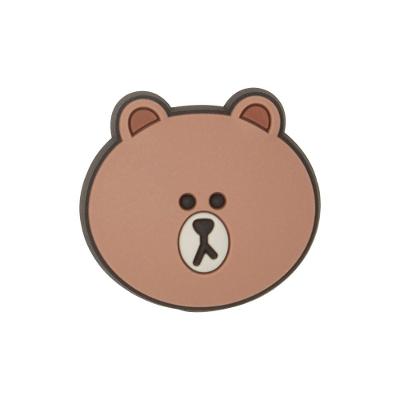 Jibbitz charm line friends brown unico