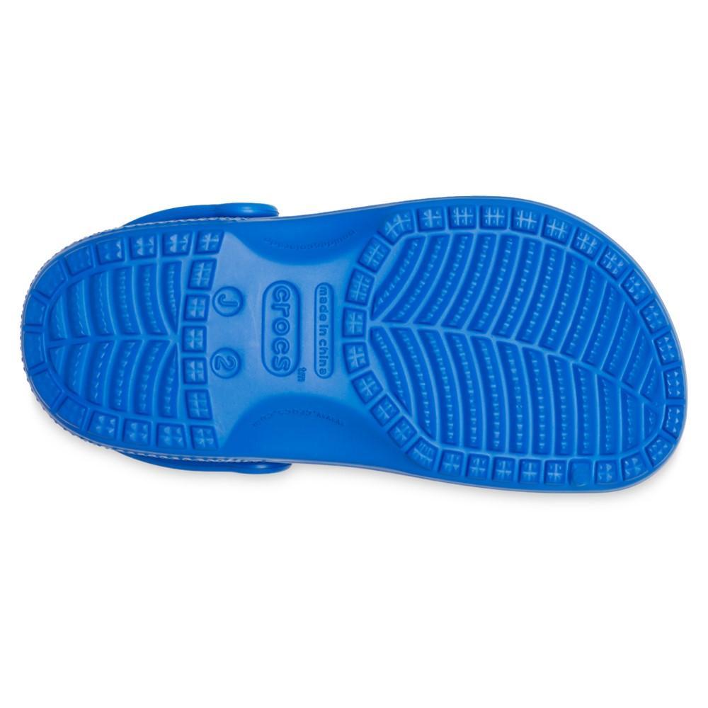 Sandália crocs classic clog kids blue bolt - 6