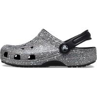 Sandália crocs classic clog glitter infantil multi/black - 3