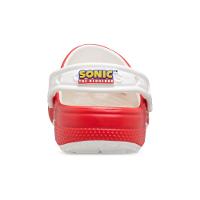 Sandália crocs classic sonic the hedgehog clog juvenil red - 7