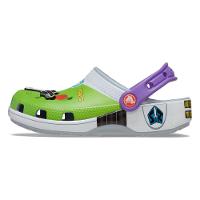 Sandália crocs classic toy story buzz clog juvenil blue grey - 5