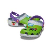 Sandália crocs classic toy story buzz clog juvenil blue grey - 6