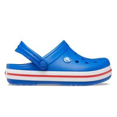 Sandália crocs crocband clog kidst blue bolt