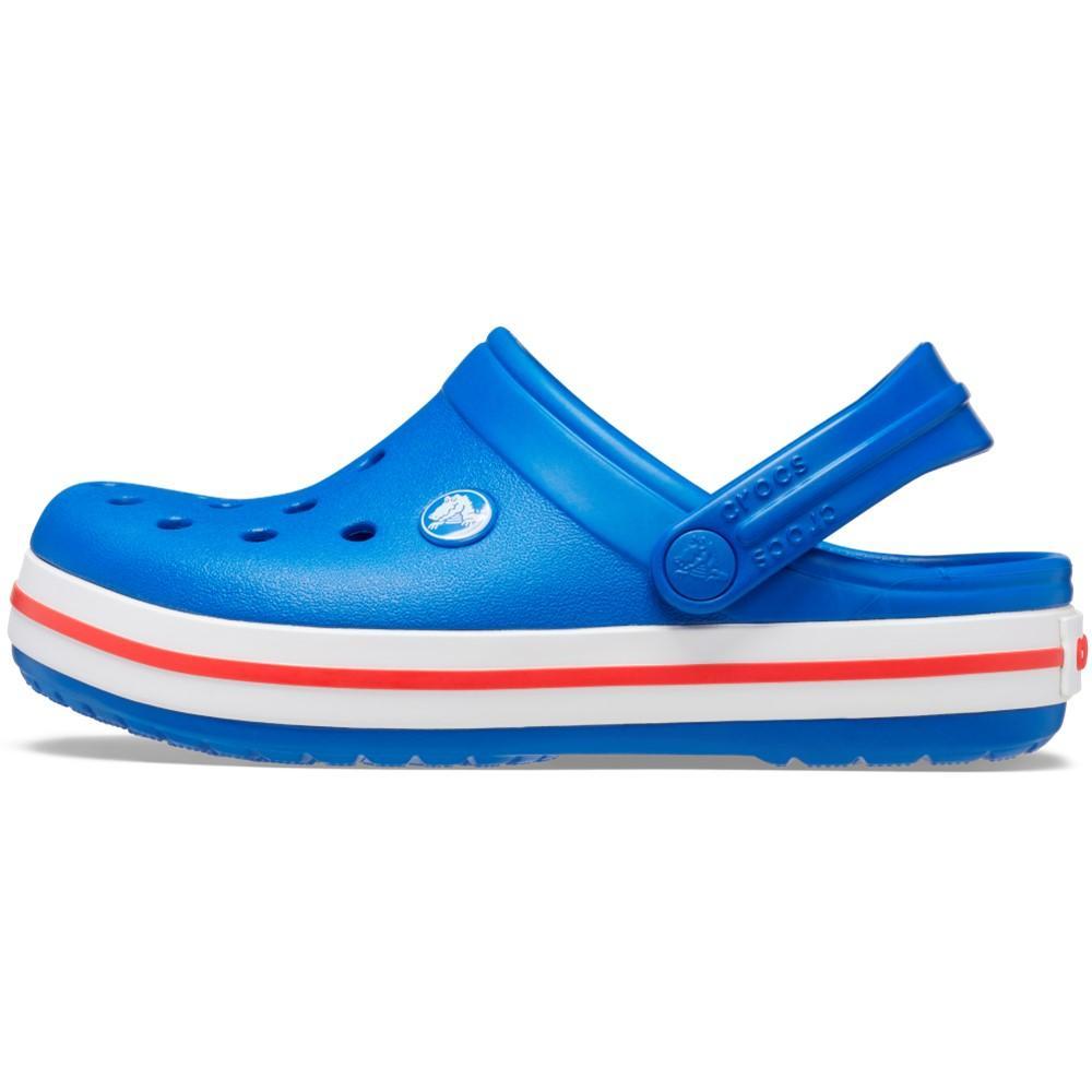 Sandália crocs crocband clog kidst blue bolt - 3