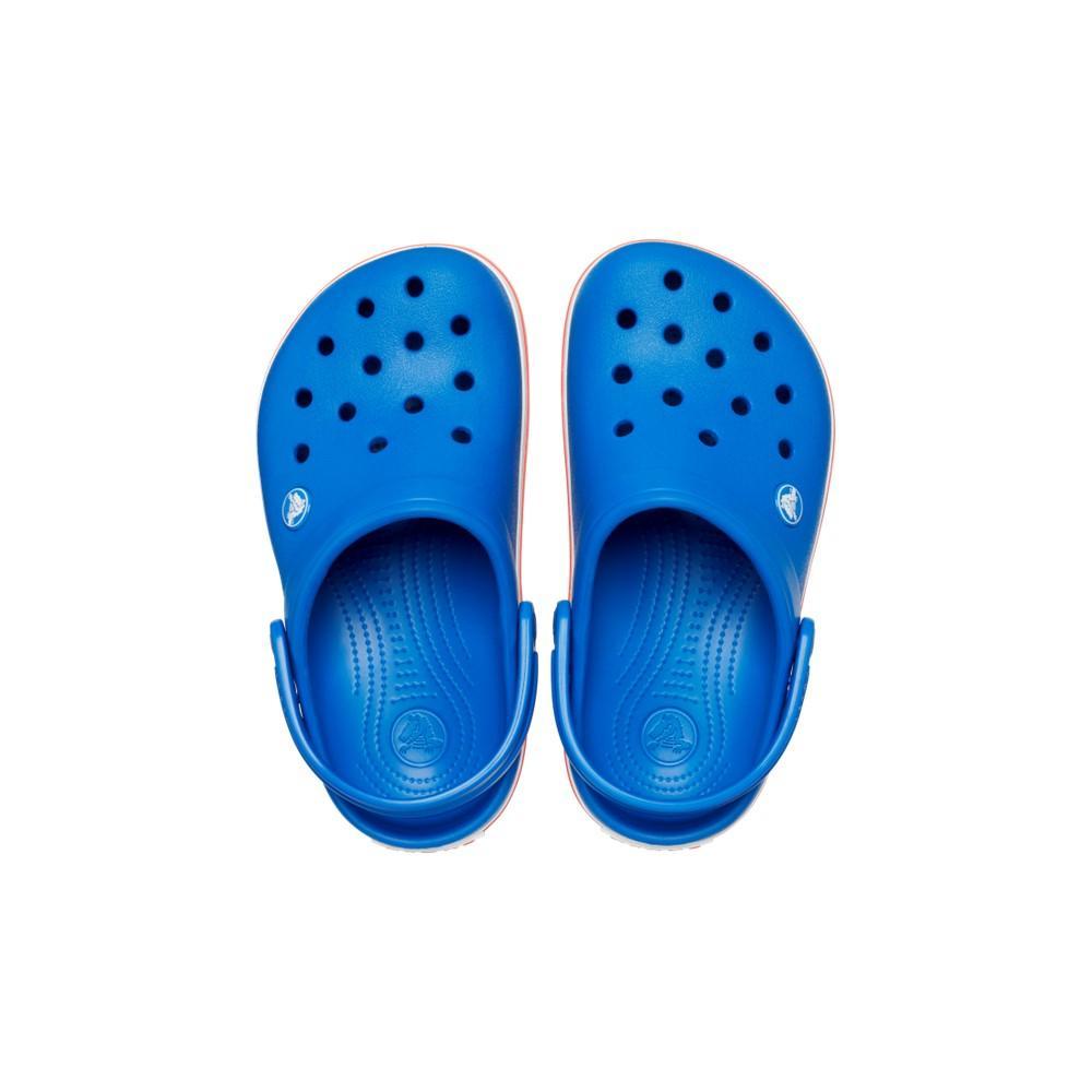 Sandália crocs crocband clog kidst blue bolt - 5