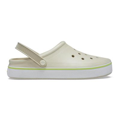 Sandália crocband off court clog  bone