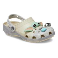 Sandália crocs star wars classic grogu clog bone - 3