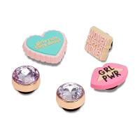 Jibbitz™ celebre as mulheres pack com 5 peças unico - 2