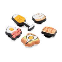 Jibbitz™ vamos para o café da manhã pack com 5 peças unico - 2