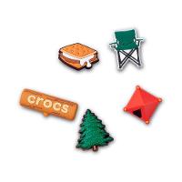 Jibbitz™ foi acampar pack com 5 peças unico - 1