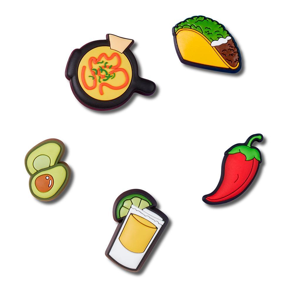 Jibbitz™ comida mexicana pack com 5 peças unico - 1