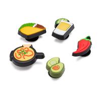 Jibbitz™ comida mexicana pack com 5 peças unico - 2