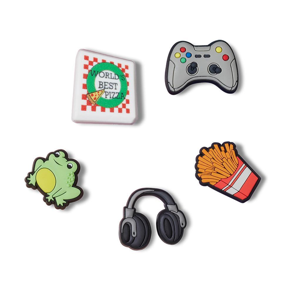 Jibbitz™ foi jogar pack com 5 peças unico - 1