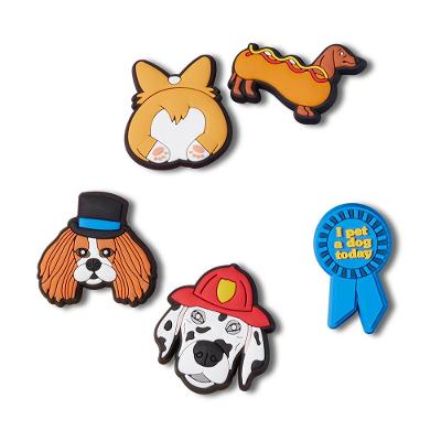 Jibbitz™ dia nacional dos cachorros pack 5  unico