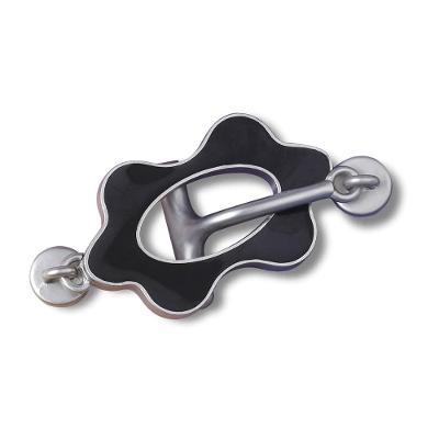 Jibbitz™ corrente alternada preto e branco unico