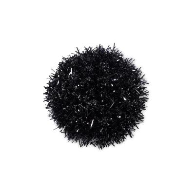 Jibbitz™ bola metalica preta unico