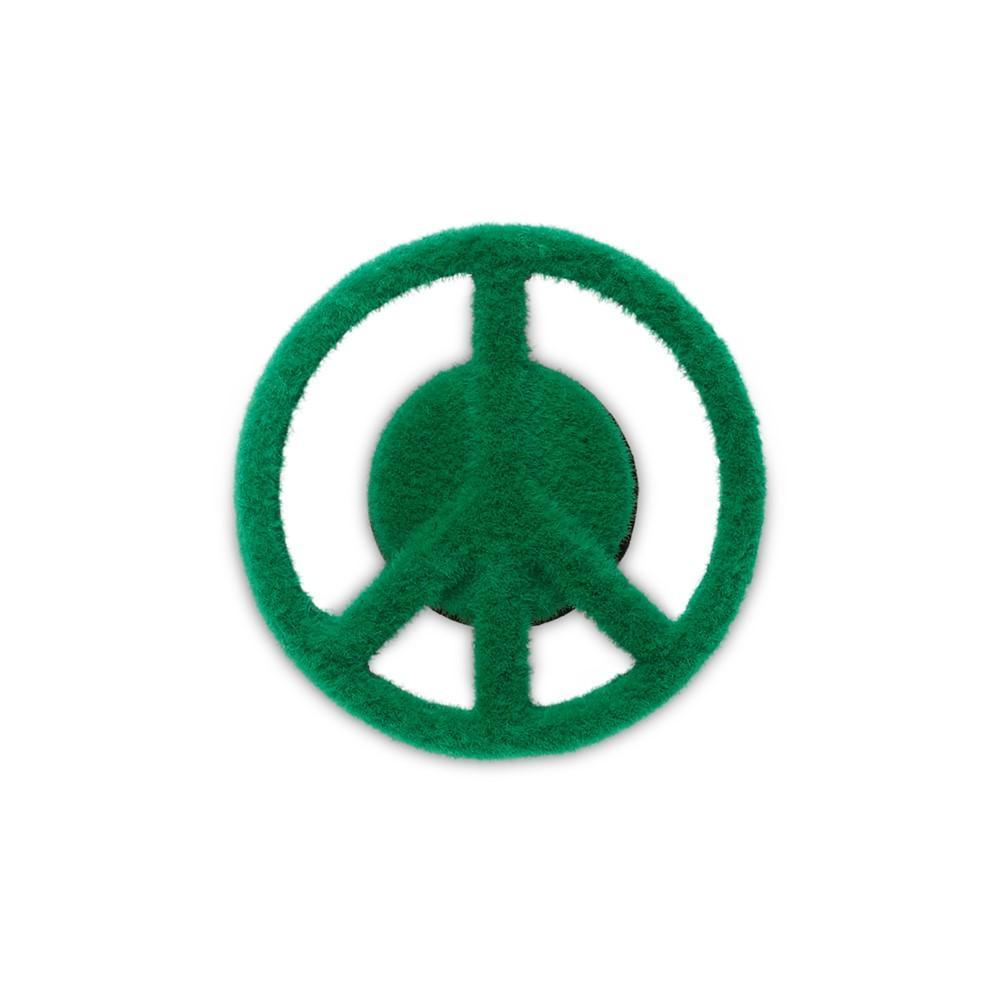 Jibbitz™ símbolo da paz com textura de grama unico - 1