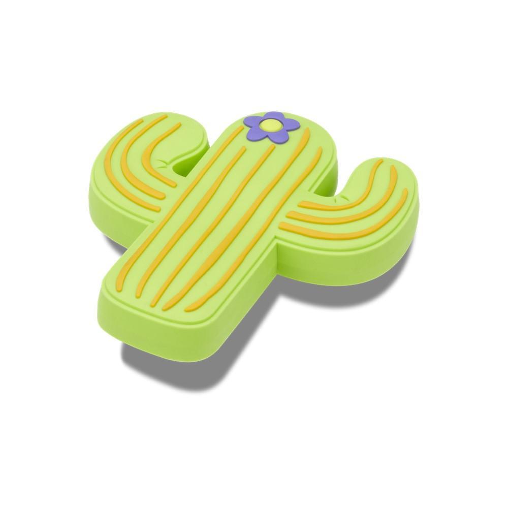 Jibbitz™ cactus com flor roxa unico - 2