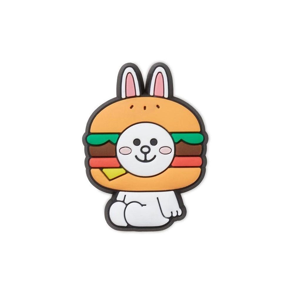 Jibbitz™ line friends - cony burger unico - 1