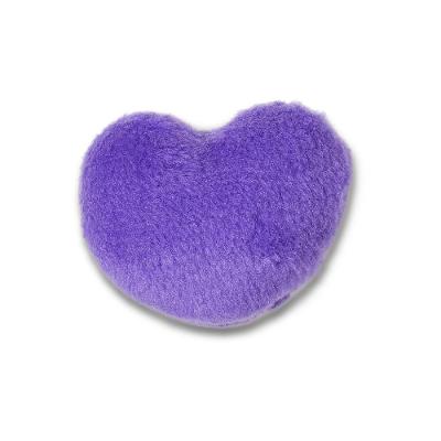 Jibbitz™ coração de pelinho roxo unico