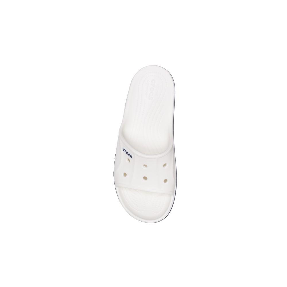 Chinelo crocs bayaband slide white/navy - 2