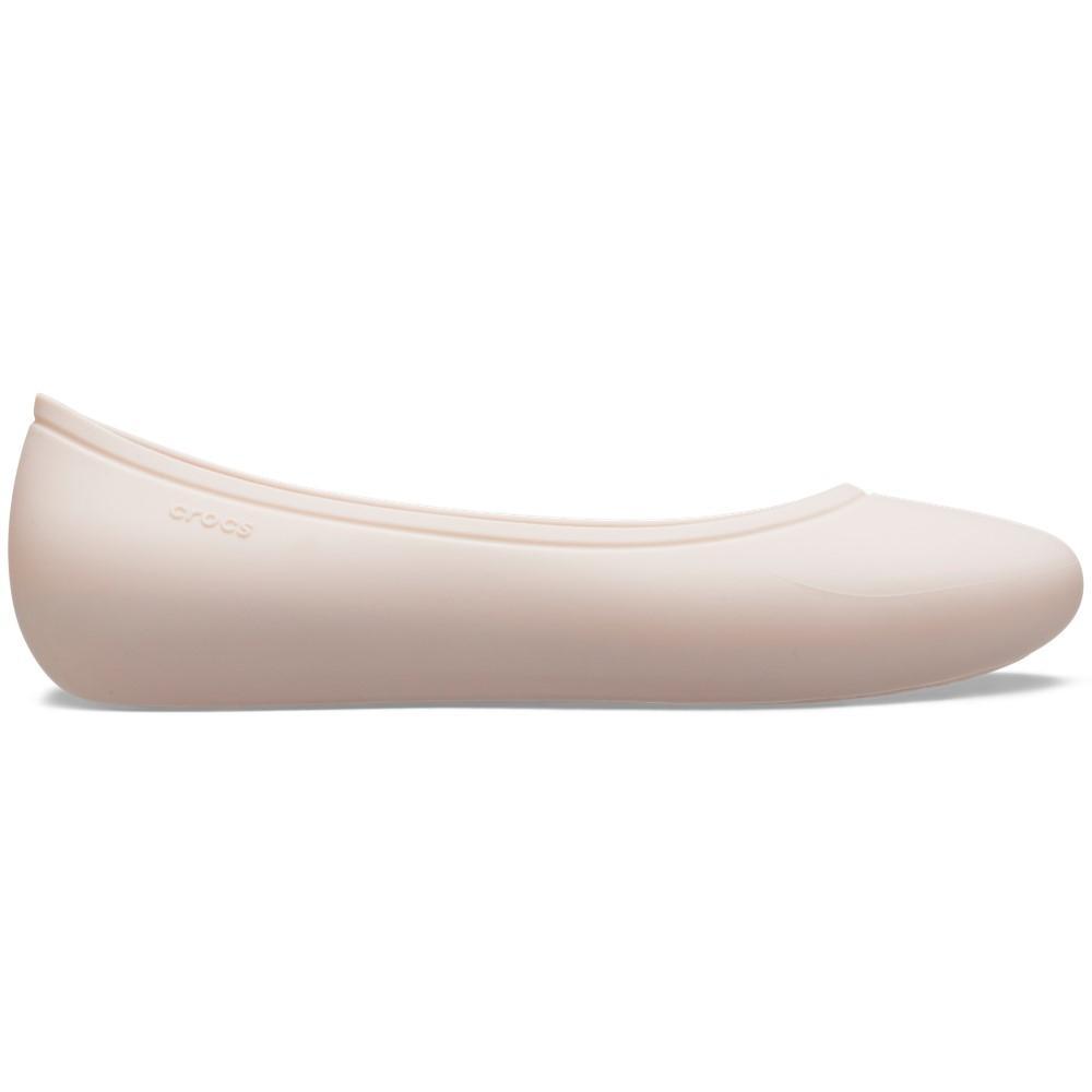 Sapatilha crocs brooklyn flat quartz - 1