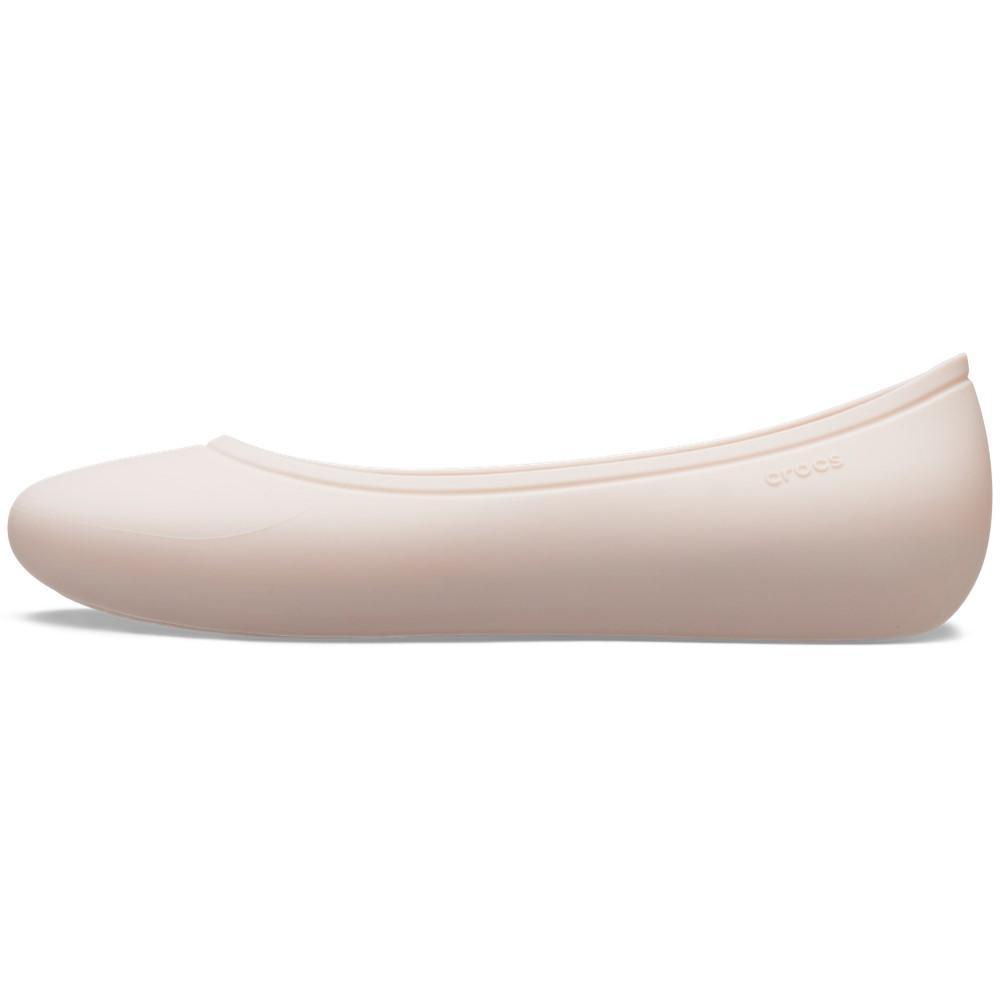 Sapatilha crocs brooklyn flat quartz - 2