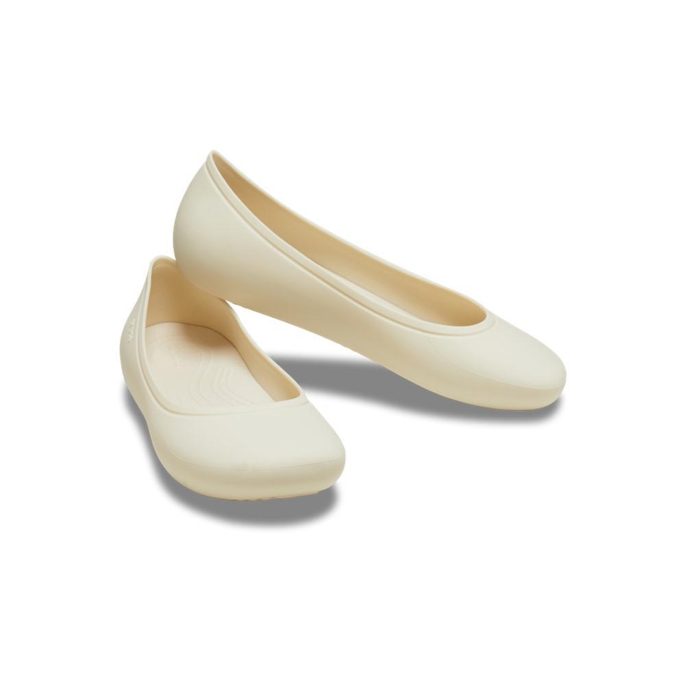 Sapatilha crocs brooklyn flat stucco - 4