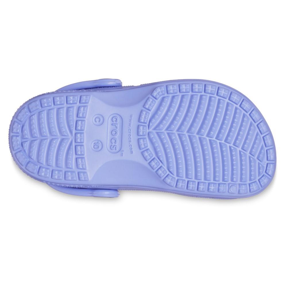 Sandália crocs baya clog kids digital violet - 5