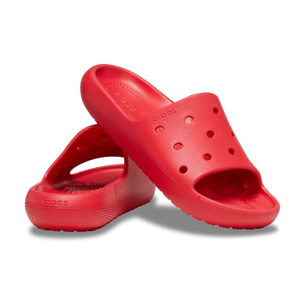 Chinelo crocs classic slide v2 varsity red - 4
