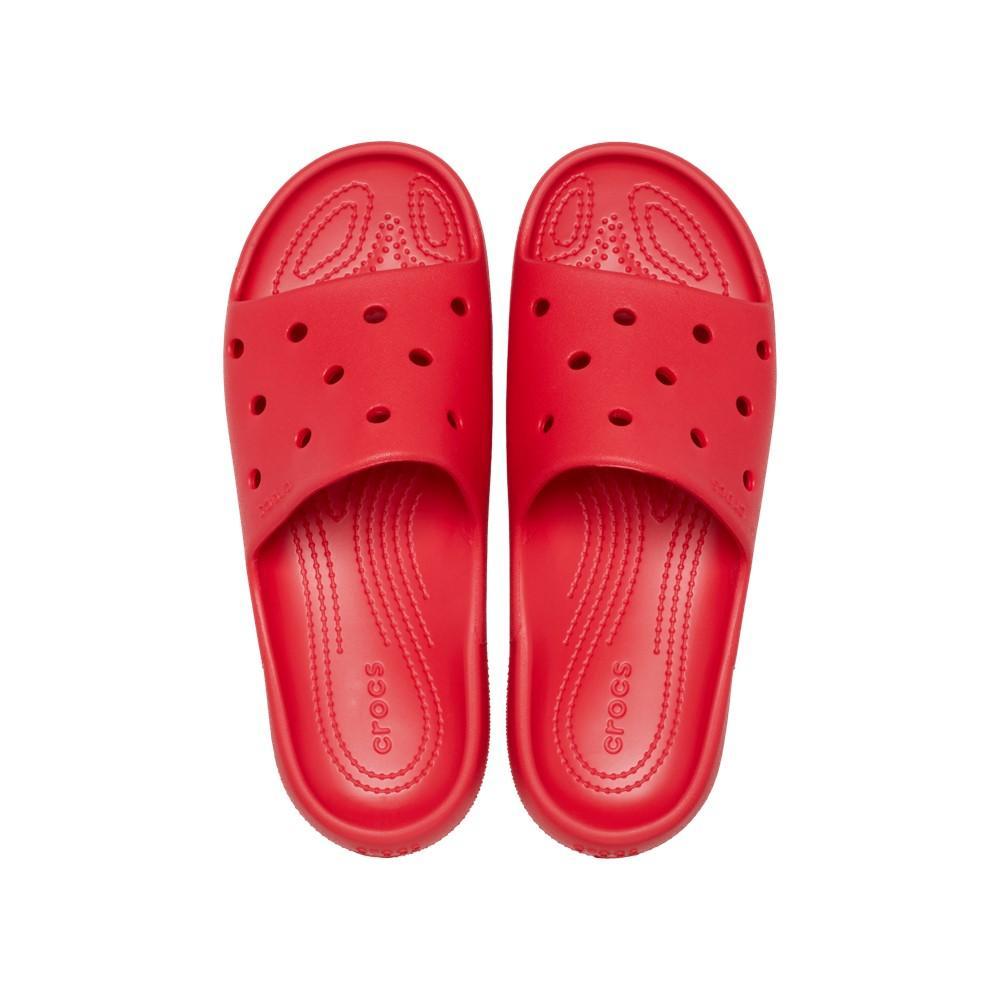 Chinelo crocs classic slide v2 varsity red - 5
