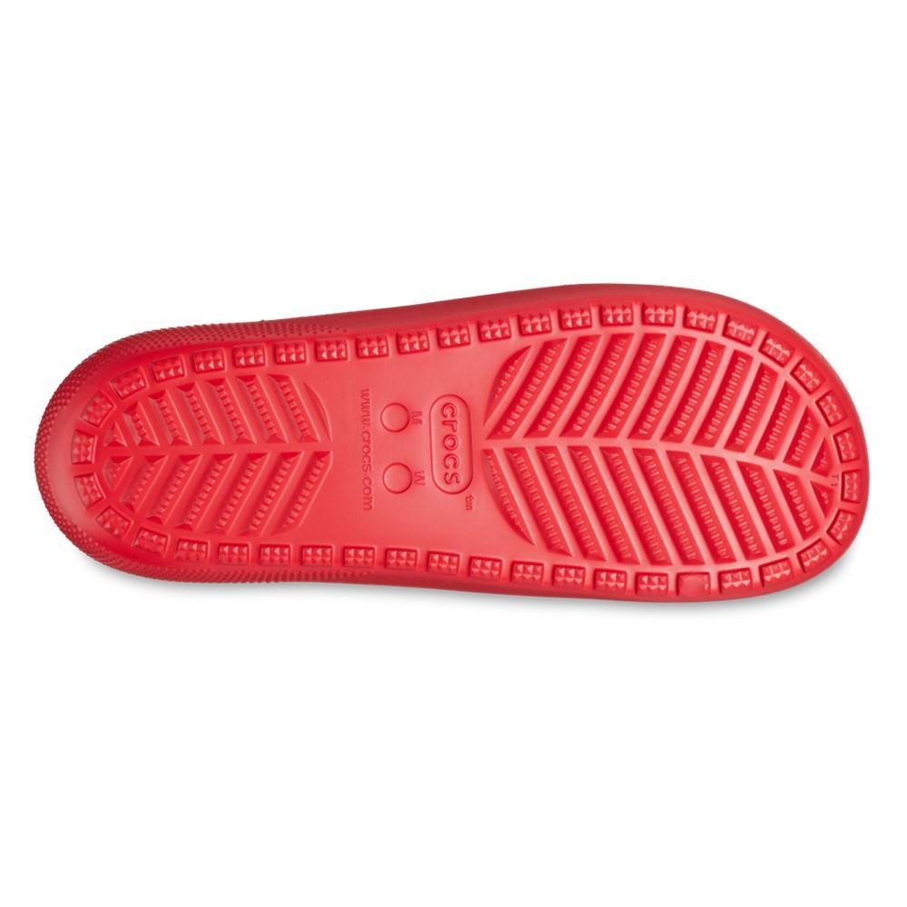 Chinelo crocs classic slide v2 varsity red - 6
