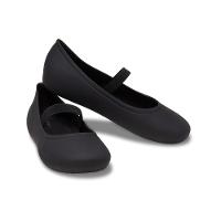 Sapatilha crocs brooklyn flat k black