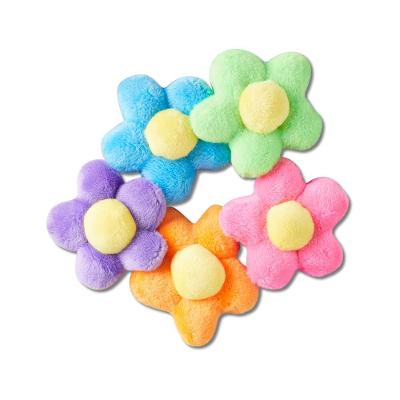 Jibbitz™ flores plush pack com 5 peças unico