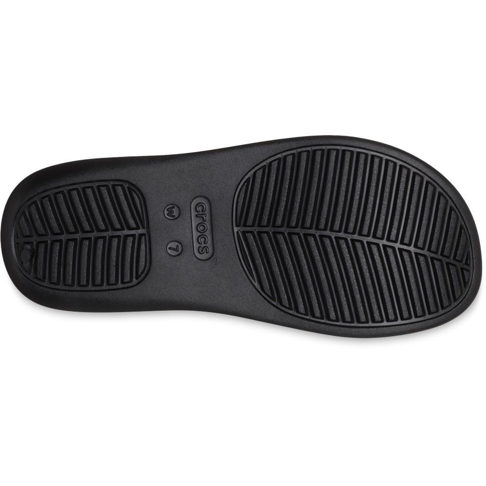 Chinelo crocs getaway plataform flip black - 2