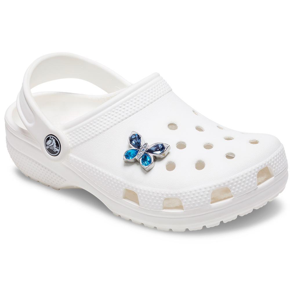 Jibbitz™ borboleta com pedra azul unico - 3