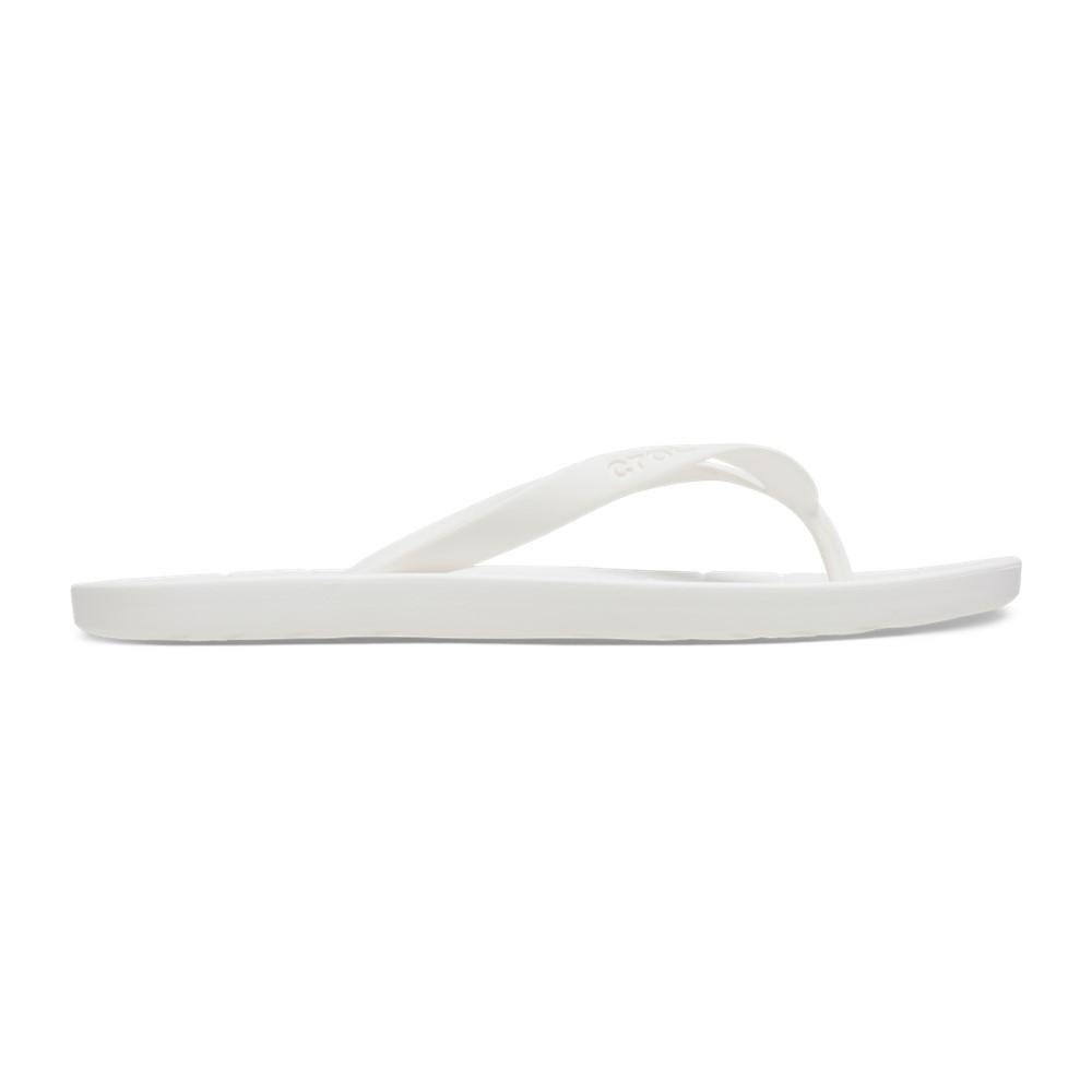 Chinelo crocs flip white - 1