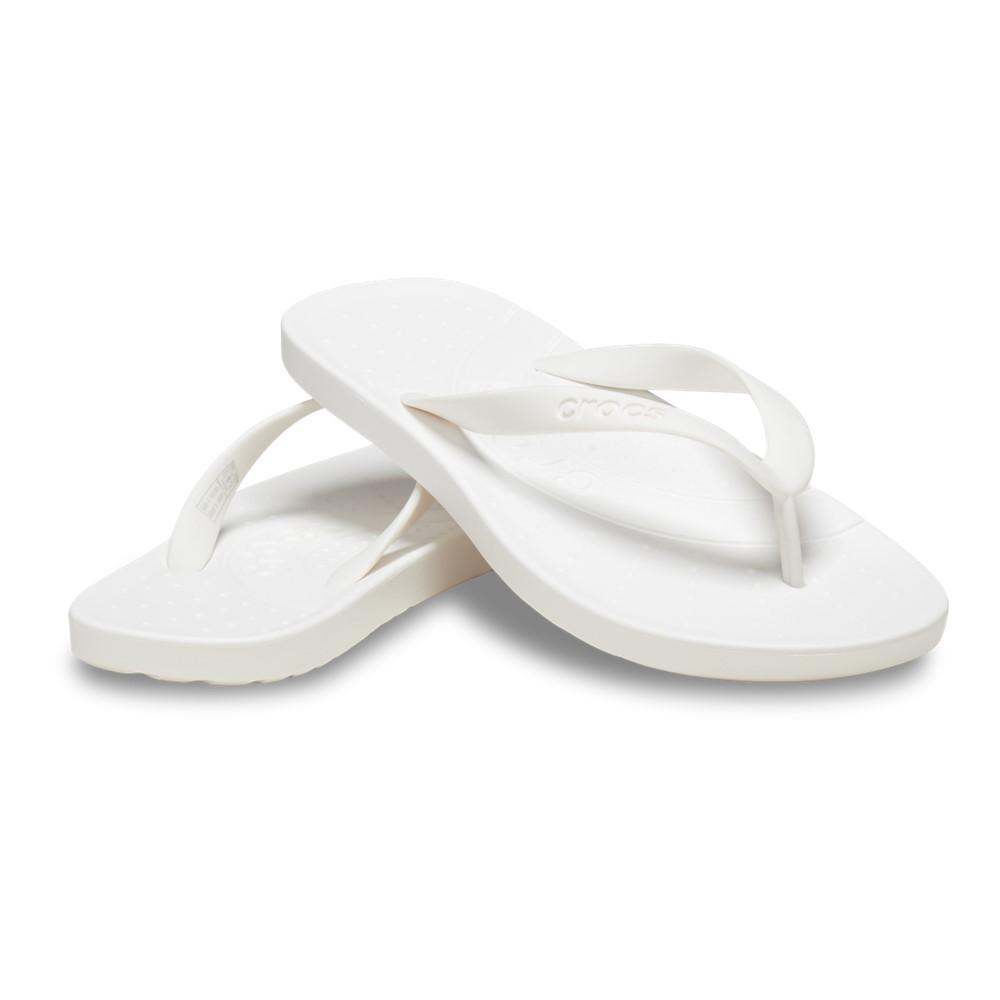 Chinelo crocs flip white - 2