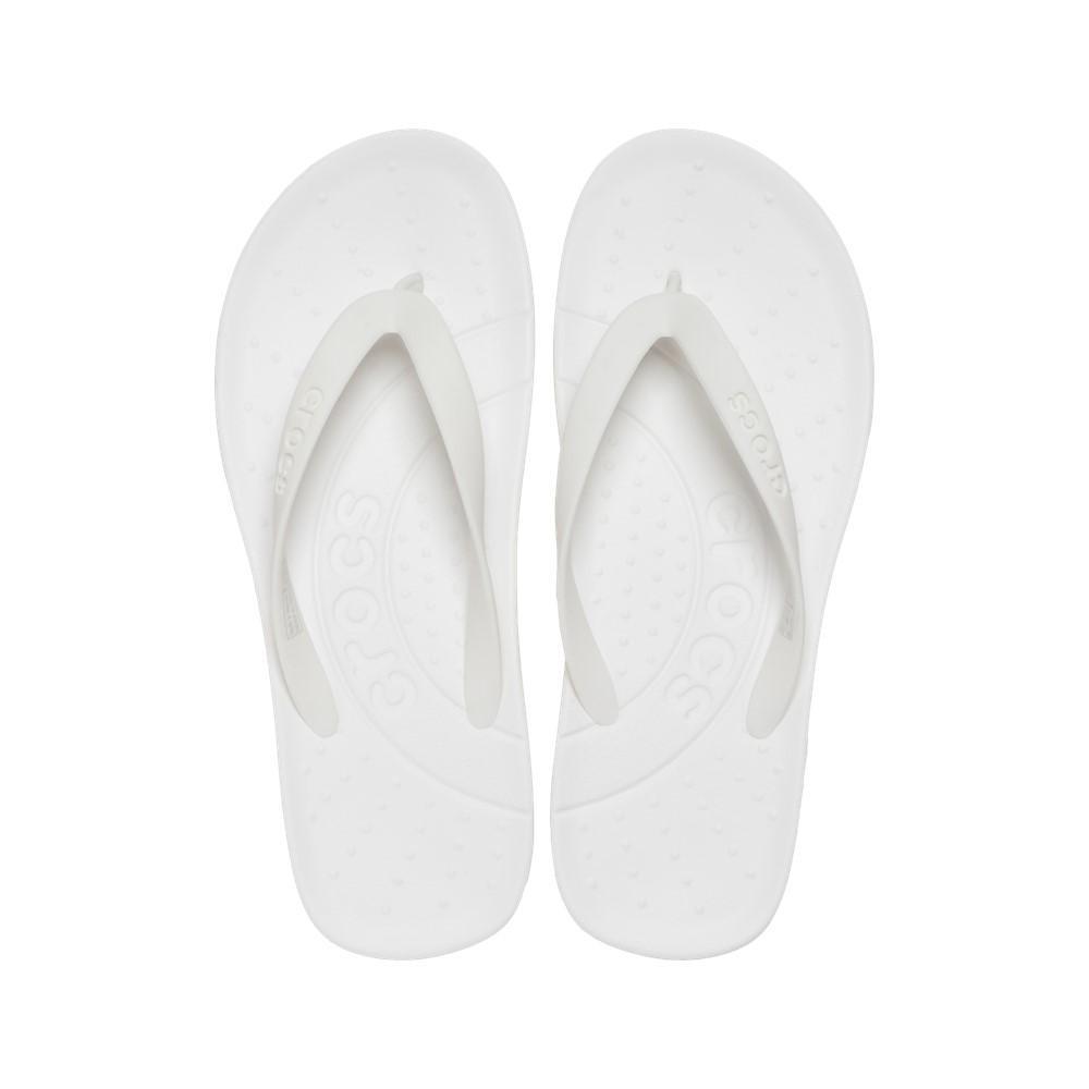 Chinelo crocs flip white - 3