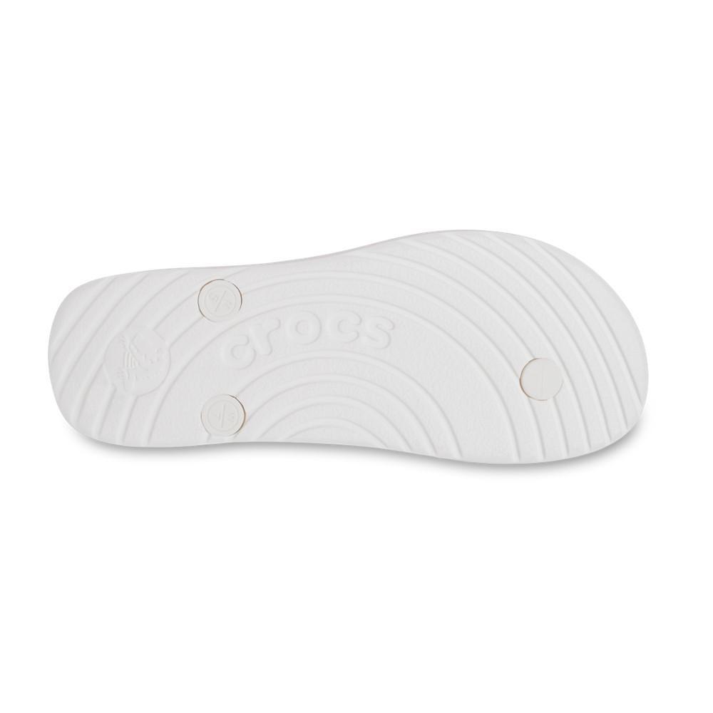 Chinelo crocs flip white - 4