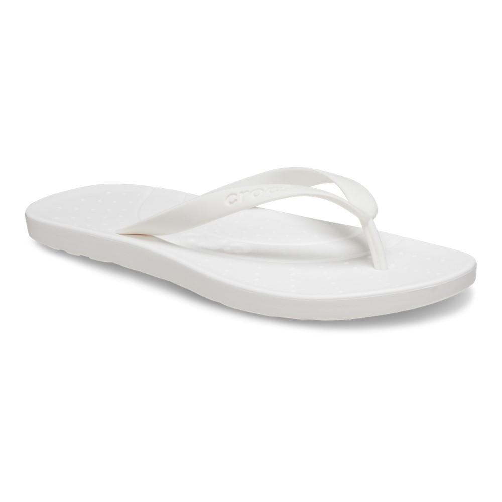 Chinelo crocs flip white - 5