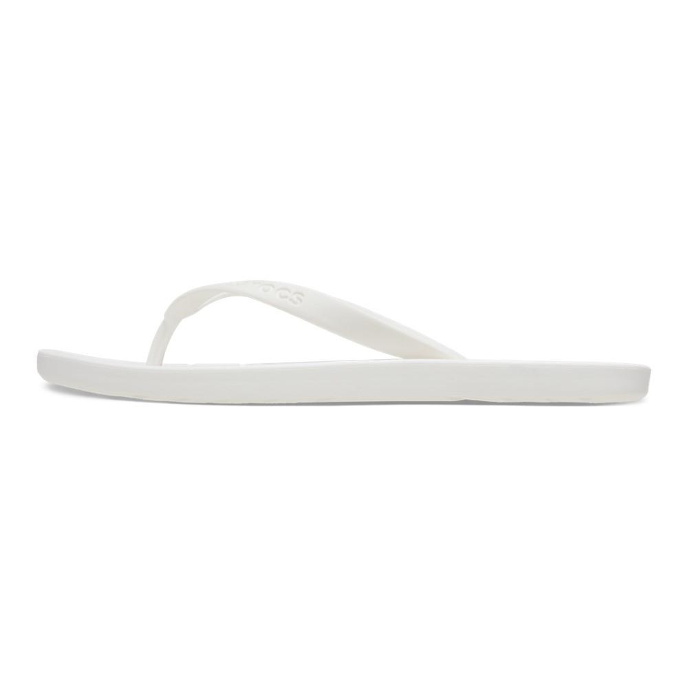 Chinelo crocs flip white - 7