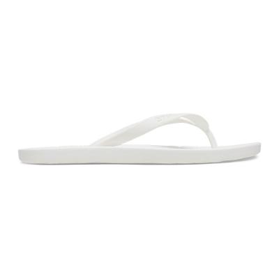 Chinelo crocs flip white