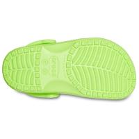 Sandália crocs classic clog kids  limeade