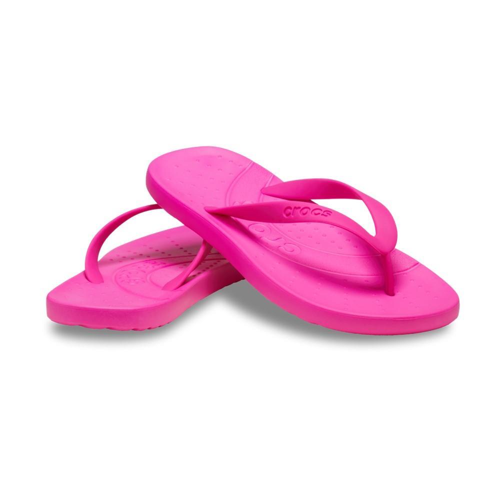 Chinelo crocs flip pink crush - 3