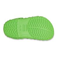 Sandália crocs crocband geometric glow band clog t green slime - 3