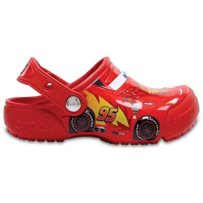 Sandália crocs fl cars clog flame