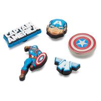 Jibbitz™ capitão américa pack com 5 unico - 2