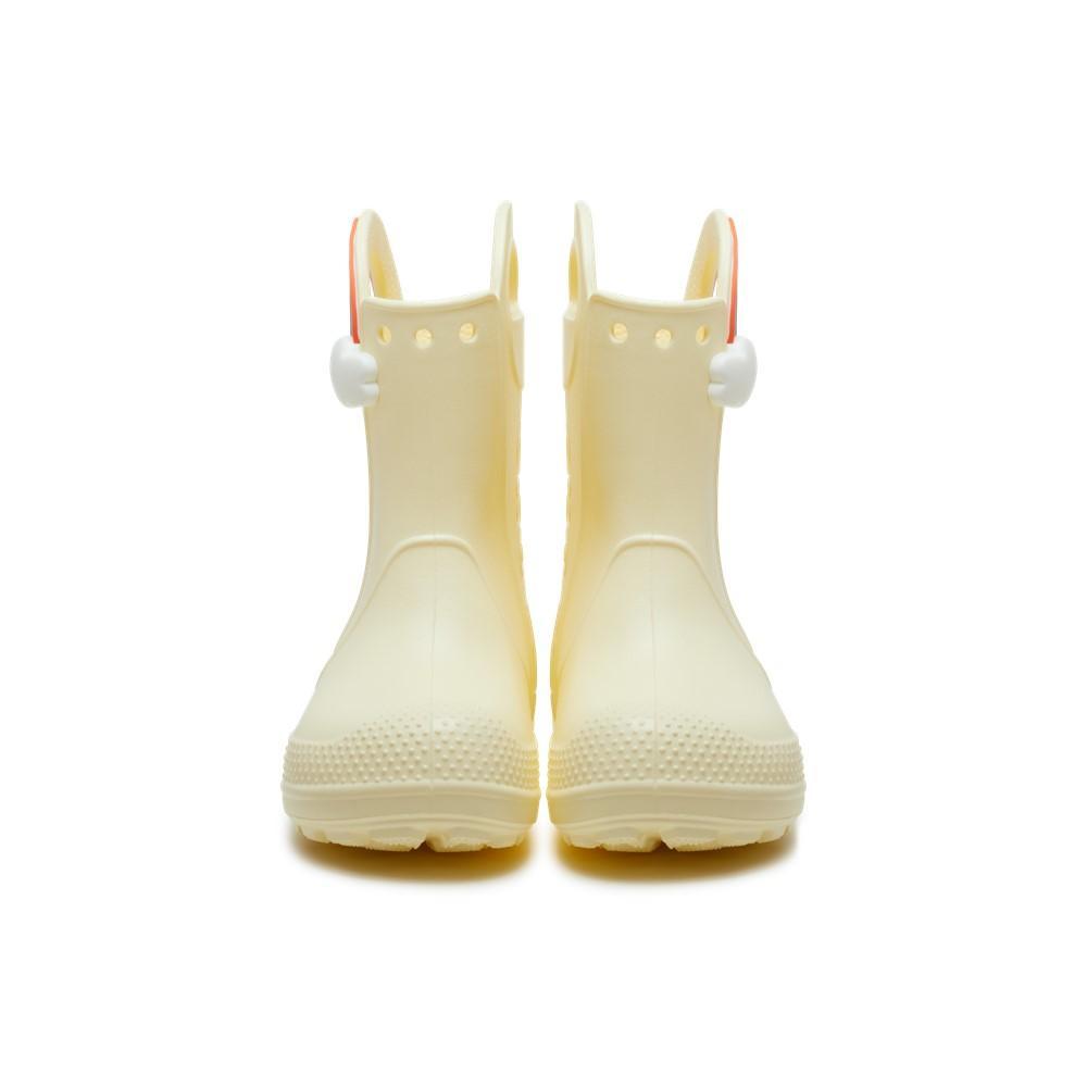 Bota crocs handle it rain boot k buttercream - 8