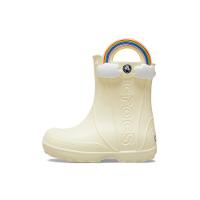Bota crocs handle it rain boot k buttercream - 3